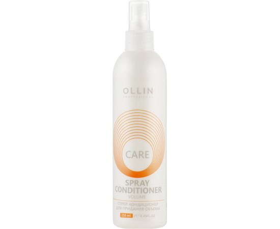 Ollin Professional Care Volume Spray Conditioner Спрей-кондиціонер для додання об'єму, 250 мл, фото 