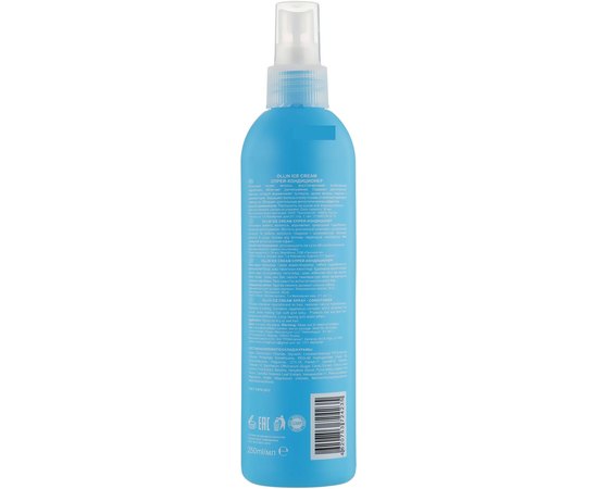 Спрей-кондиционер для волос Ollin Professional Ice Cream Spray-Conditioner, 250 ml, изображение 2