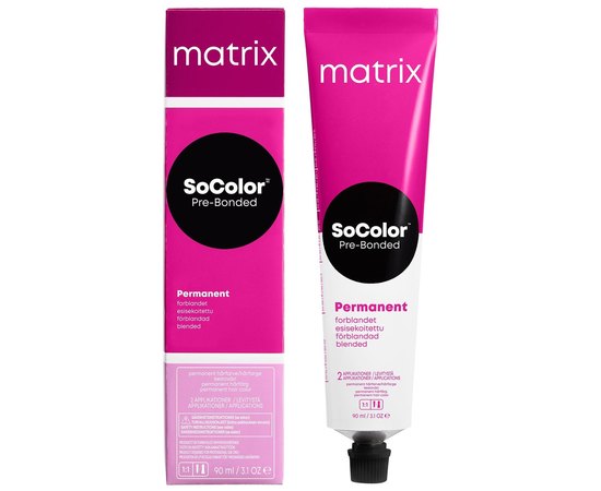 Стійка крем-фарба для волосся Matrix Socolor Pre-Bonded, 90 ml, фото 