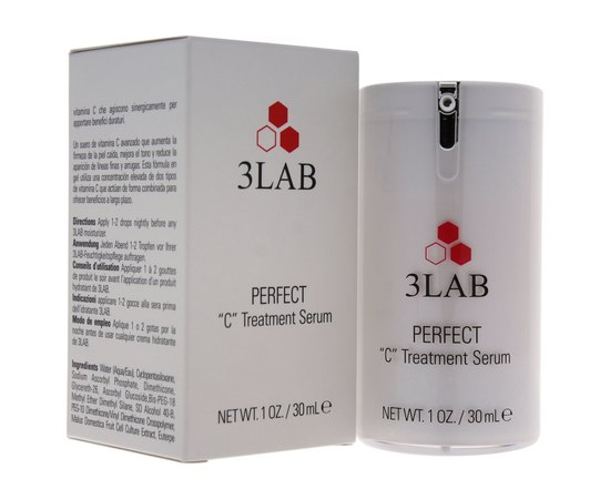 Сыворотка с витамином С для лица 3Lab Perfect C Treatment Serum, изображение 2