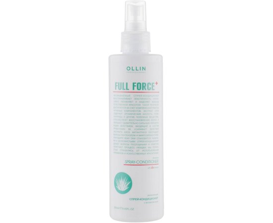 Тоник против перхоти с экстрактом алоэ Ollin Professional Full Force Moisturizing Spray-Conditioner, 100 ml