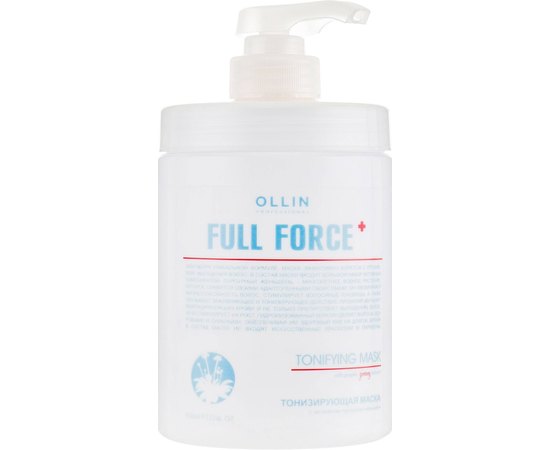 Тонизирующая маска с экстрактом пурпурного женьшеня Ollin Professional Full Force Tonifying Mask with Purple Ginseng Extract, изображение 3