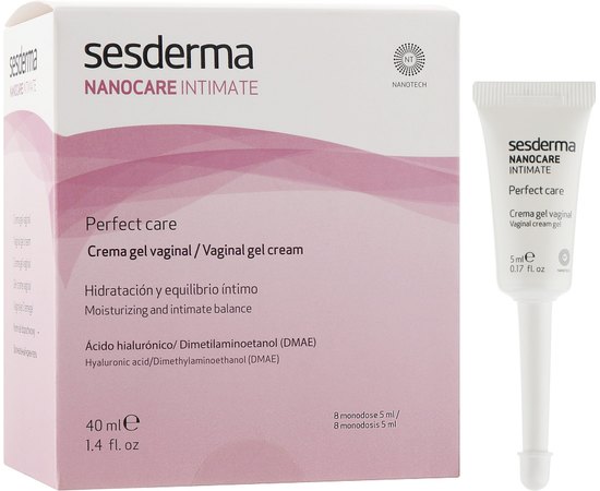 Увлажняющий гель Sesderma Nanocare Intimate Moisturizing Gel, 6x5 ml, изображение 2