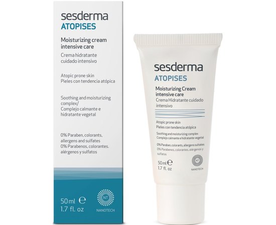 Sesderma Atopises Moisturizing Cream Зволожуючий крем, 50 мл, фото _ab__is.image_number.default