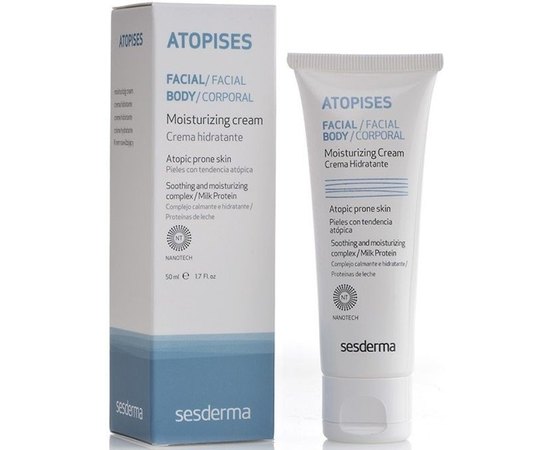 Sesderma Atopises Moisturizing Cream Зволожуючий крем, 50 мл, фото _ab__is.image_number.default