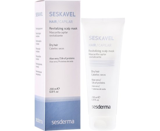 Восстанавливающая маска для волос Sesderma Seskavel Hair Mask, 200 ml
