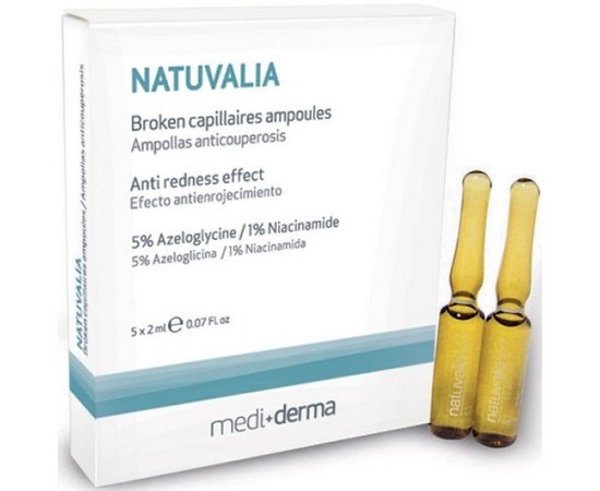 Ампулы с антикуперозным эффектом Sesderma Natuvalia Anticouperosis, 5x2 ml, изображение 2