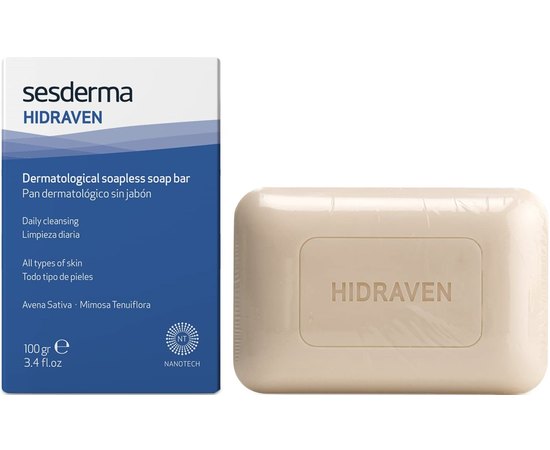 Дерматологическое мыло Sesderma Hidraven Dermatological Bar, 100 g