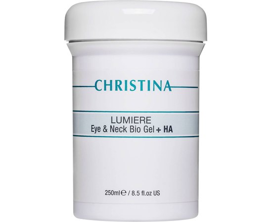 Гель Луміре для догляду за шкірою навколо очей та шиї Christina Eye & Neck Bio Gel + HA - Lumiere, 250 ml, фото _ab__is.image_number.default