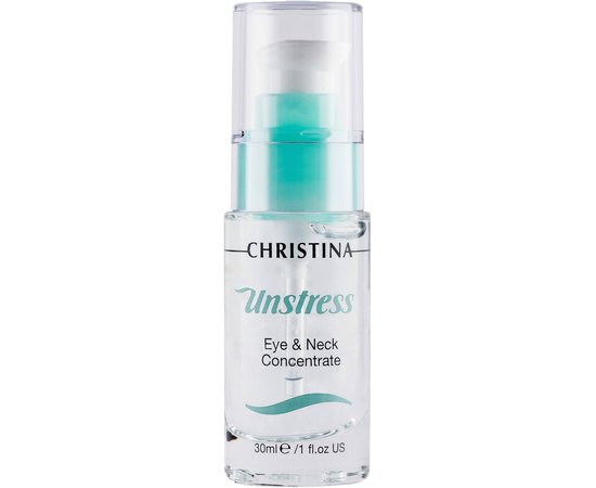Концентрат для кожи вокруг глаз и шеи Christina Unstress Eye & Neck Concentrate, 30 ml
