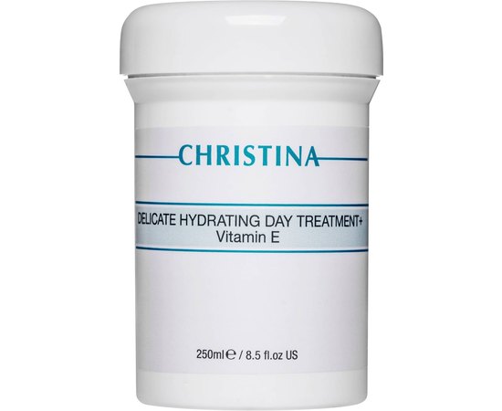 Christina Delicate Hydrating Day Treatment + Vitamin E Делікатний зволожуючий денний лікувальний крем з вітаміном Е, 250 мл, фото _ab__is.image_number.default
