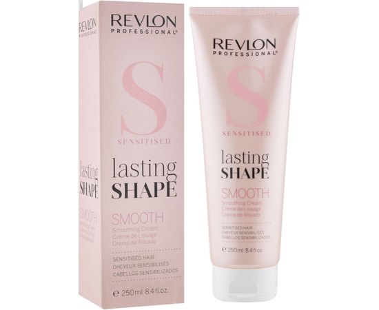 Крем для выпрямления чувствительных окрашенных и осветленных волос Revlon Professional Lasting Shape Smooth Sensitised S, 250 ml, изображение 2
