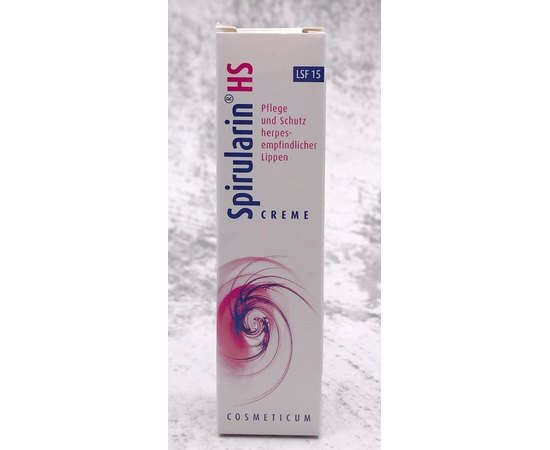Крем от герпеса Spirularin HS Cream, 10 ml, изображение 9