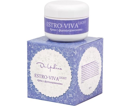 Крем с фитогормонами Dr.Yudina Estro Viva-light, 50 ml