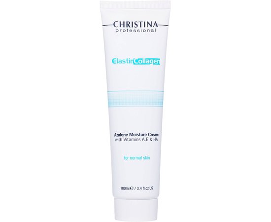 Крем увлажняющий азуленовый для нормальной кожи Christina Elastin Collagen Azulene Moisture Cream, изображение 4 Крем увлажняющий азуленовый для нормальной кожи Christina Elastin Collagen Azulene Moisture Cream, изображение 4
