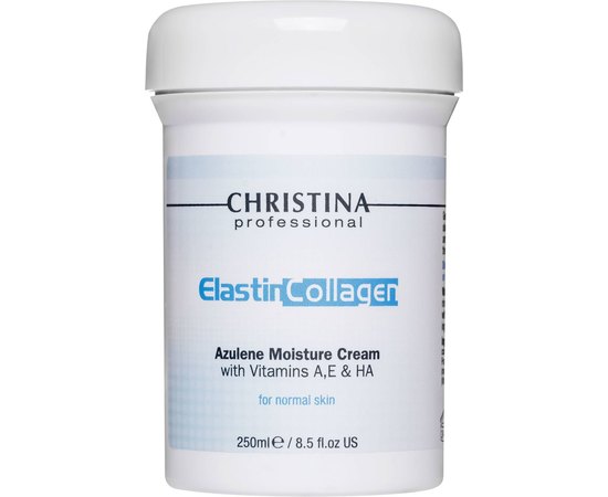 Крем увлажняющий азуленовый для нормальной кожи Christina Elastin Collagen Azulene Moisture Cream, изображение 6 Крем увлажняющий азуленовый для нормальной кожи Christina Elastin Collagen Azulene Moisture Cream, изображение 6