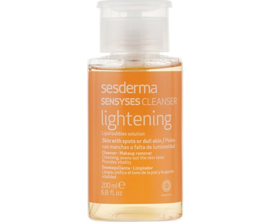 Sesderma Sensyses Cleanser Lightening Ліпосомальний лосьйон для зняття макіяжу, фото 