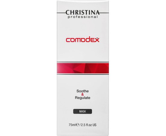 Маска успокаивающая и регулирующая Christina Comodex-Soothe&Regulate Mask, 75 ml, изображение 4