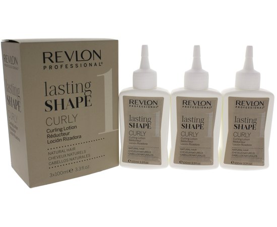 Набор для завивки волос Revlon Professional Lasting Shape Curly Lotion, 3x100 ml, изображение 4
