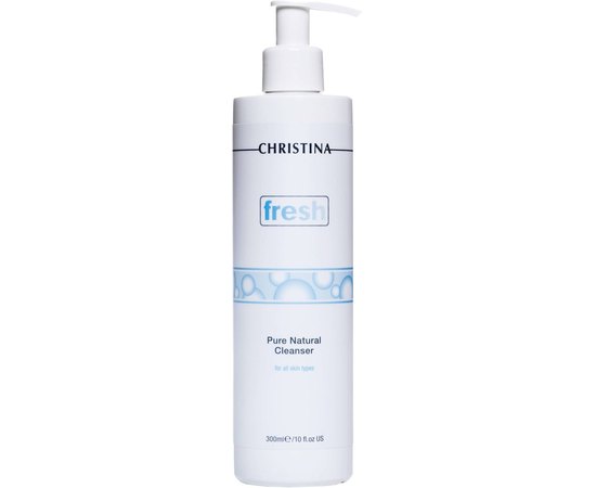 Натуральный очиститель для всех типов кожи Christina Fresh Pure & Natural Cleanser, 300 ml, изображение 2 Натуральный очиститель для всех типов кожи Christina Fresh Pure & Natural Cleanser, 300 ml, изображение 2