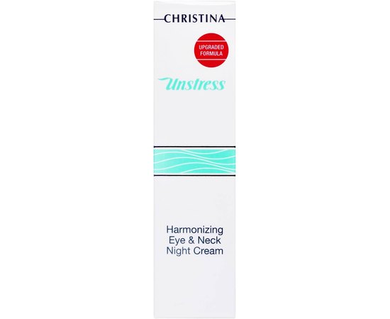 Ночной крем для кожи вокруг глаз и шеи Christina Unstress Harmonizing Eye & Neck Night Cream, 30 ml, изображение 4