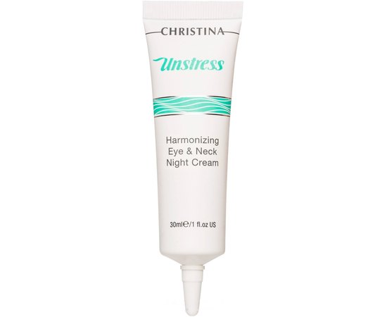 Christina Unstress Harmonizing Eye & Neck Night Cream Нічний крем для шкіри навколо очей і шиї, 30 мл, фото 