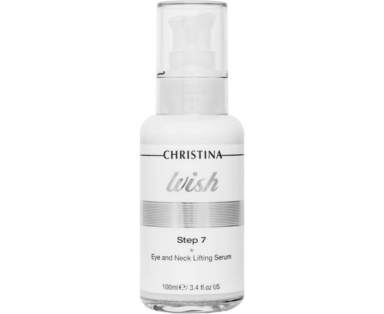 Christina Wish Eyes & Neck Lifting Serum Омолоджуюча сироватка для шкіри повік і шиї, 30 мл, фото 