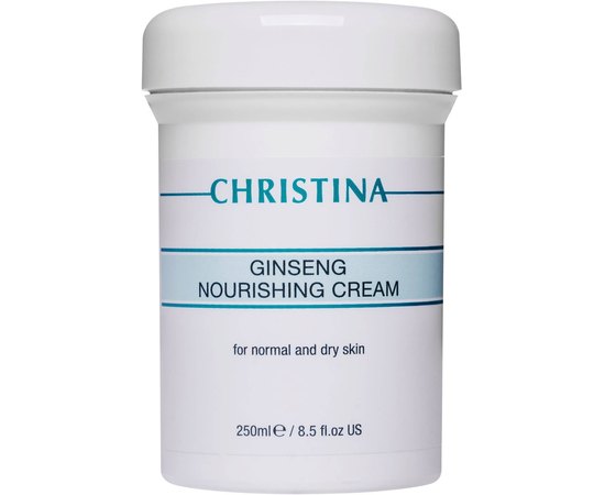 Christina Ginseng Nourishing Cream Поживний крем з екстрактом женьшеню для нормальної і сухої шкіри, 250 мл, фото _ab__is.image_number.default