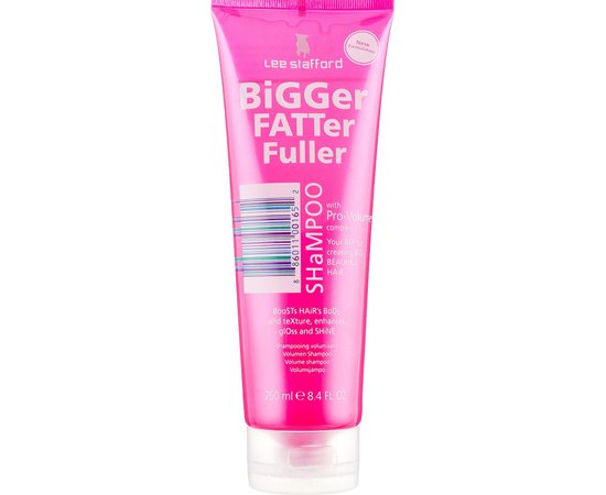 Шампунь для придания объема Lee Stafford Bigger Fatter Fuller Shampoo, 250 ml, изображение 2