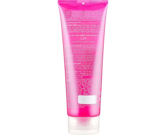 Шампунь для придания объема Lee Stafford Bigger Fatter Fuller Shampoo, 250 ml, изображение 3