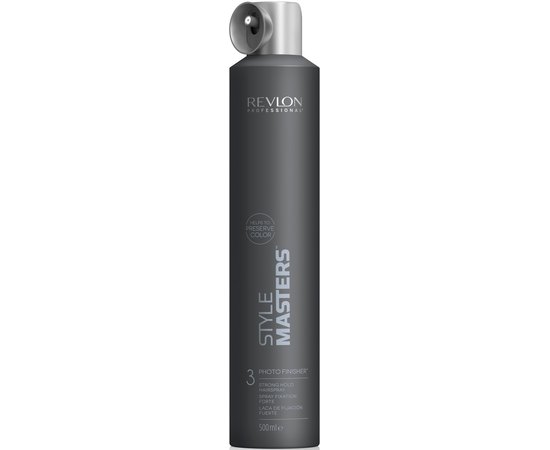 Спрей мгновенной сильной фиксации Revlon Professional Style Masters Photo Finisher Hairspray 3, 500 ml