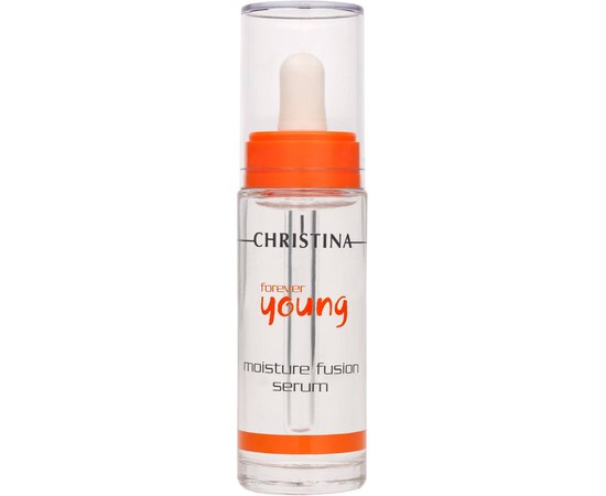 Сыворотка для интенсивного увлажнения кожи Christina Forever Young Moisture Fusion Serum, 30 ml, изображение 4 Сыворотка для интенсивного увлажнения кожи Christina Forever Young Moisture Fusion Serum, 30 ml, изображение 4