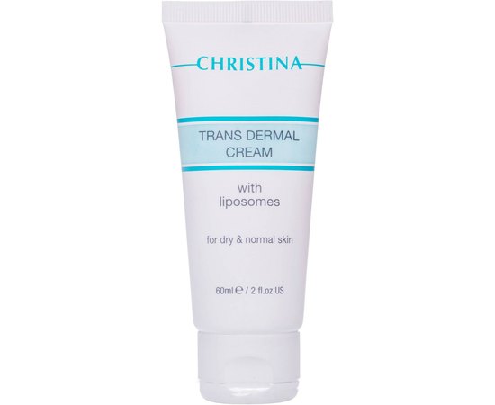 Christina Trans Dermal Cream With Liposoms Трансдермальний крем з ліпосомами для сухої і нормальної шкіри, 60 мл, фото 