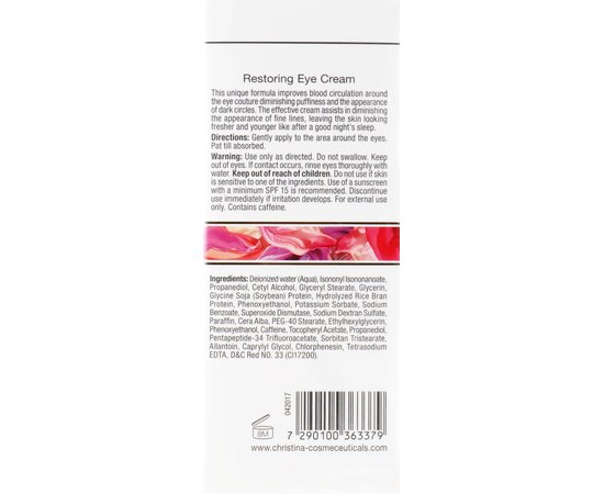 Christina Muse Restoring Eye Cream Відновлюючий крем для шкіри навколо очей, 30 мл, фото _ab__is.image_number.default