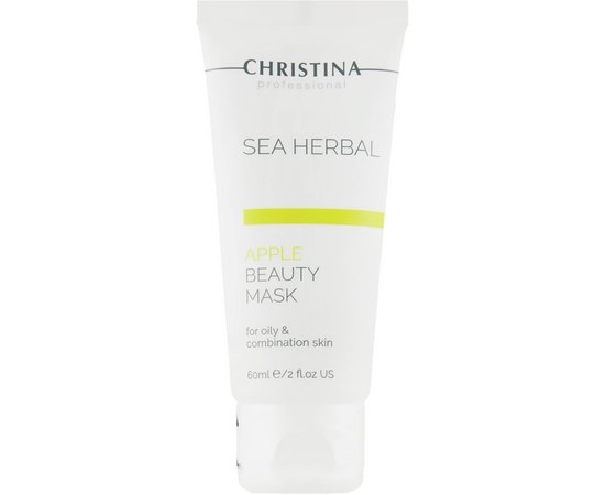 Christina Sea Herbal Beauty Mask Green Apple Яблучна маска для жирної та комбінованої шкіри, фото _ab__is.image_number.default