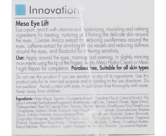 Крем-ліфтинг для очей Kart Innovation Meso Eye Lift , 30 ml, фото _ab__is.image_number.default