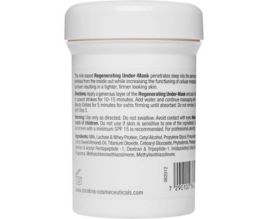 Маска-база Форевер янг Christina Forever Young Regenerating Under-Mask, 250 ml, изображение 3