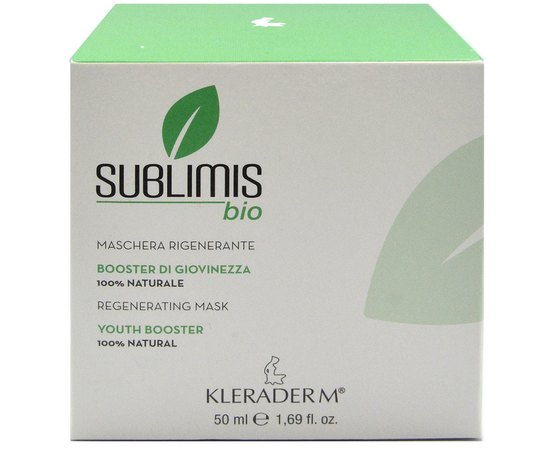 Маска регенерирующая для активации молодости кожи Kleraderm Sublimis Bio Regeneration mask, изображение 2