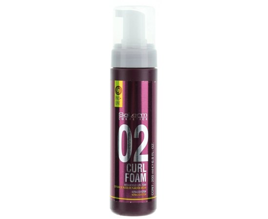 Пена для укладки кудрявых волос Salerm Pro Line Curl Foam, 200 ml