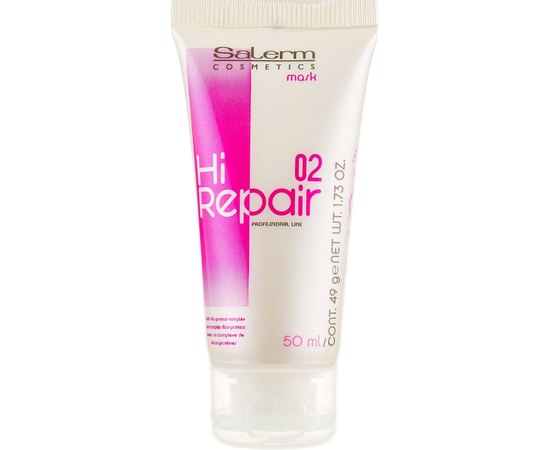 Salerm Hi-Repair Shampoo Шампунь для відновлення структури волосся, фото 