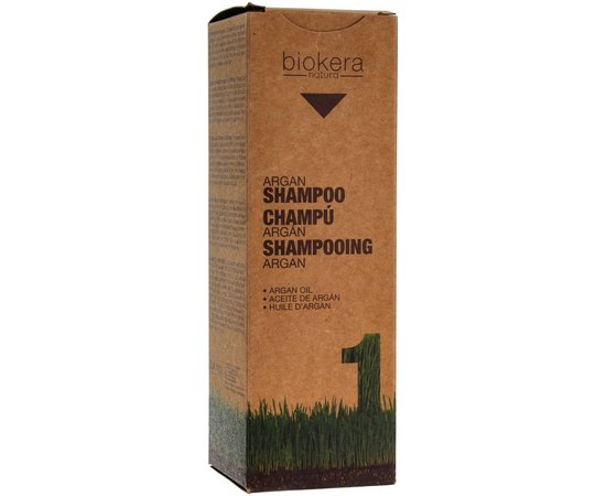 Шампунь с аргановым маслом Salerm Biokera Argan Shampu, изображение 3