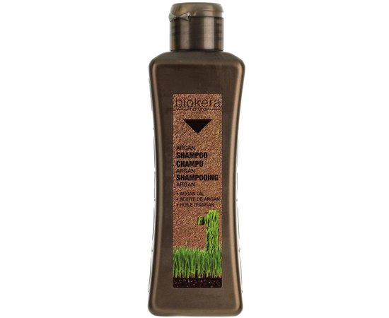 Шампунь с аргановым маслом Salerm Biokera Argan Shampu, изображение 4