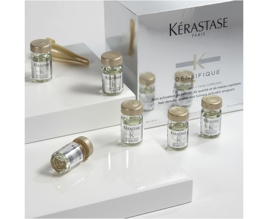 Активатор плотности капилляров Kerastase Densifique Activateur Capillaire, 30x6 ml, изображение 7 Активатор плотности капилляров Kerastase Densifique Activateur Capillaire, 30x6 ml, изображение 7