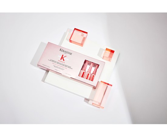 Ампулы для укрепления склонных к выпадению волос Kerastase Genesis Anti Hair-Fall Fortifying Treatment Ampoules, 10x6 ml, изображение 9