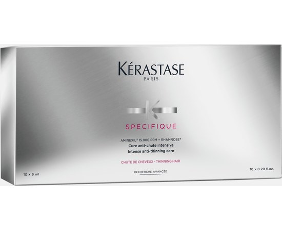 Ампулы с аминексилом от выпадения волос Kerastase Specifique Aminexil, изображение 2 Ампулы с аминексилом от выпадения волос Kerastase Specifique Aminexil, изображение 2