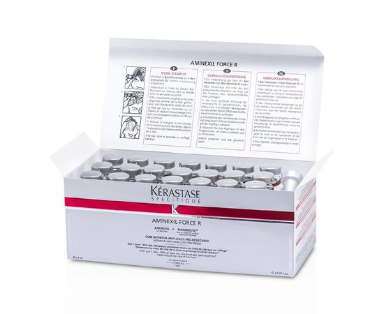 Ампулы с аминексилом от выпадения волос Kerastase Specifique Aminexil, изображение 5 Ампулы с аминексилом от выпадения волос Kerastase Specifique Aminexil, изображение 5