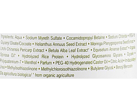 Биоэссенциальный увлажняющий шампунь с Аргановым маслом Orising ArgOrising, изображение 3