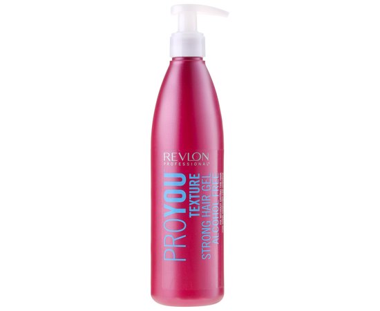 Гель для волос сильной фиксации Revlon Professional Pro You Texture Hair Gel Alcohol Free, 350 ml