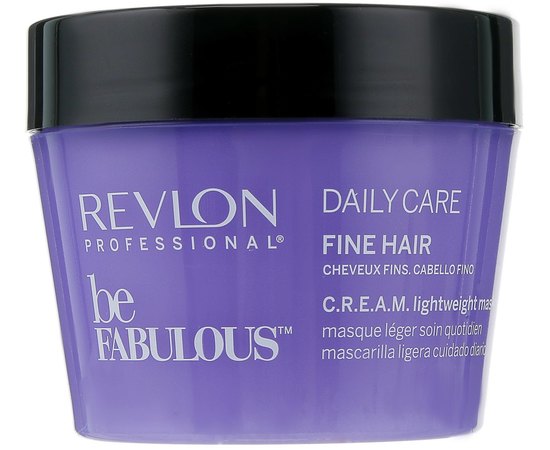 Revlon Professional Be Fabulous Fine C.R.E.A.M. Lightweight Мask Легка маска для тонкого волосся, фото 