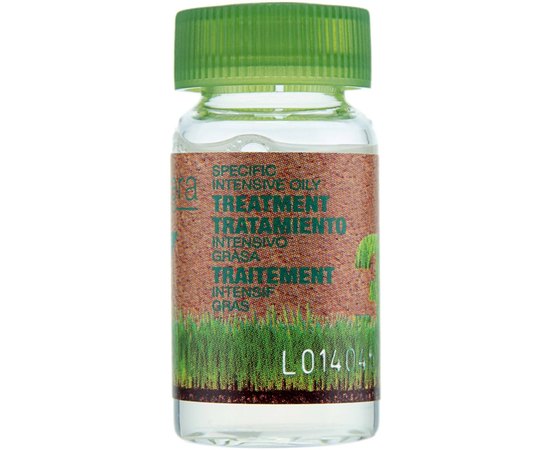Лосьон для жирной кожи головы Salerm Biokera Tratamiento Intensivi Grasa, 6х10 ml